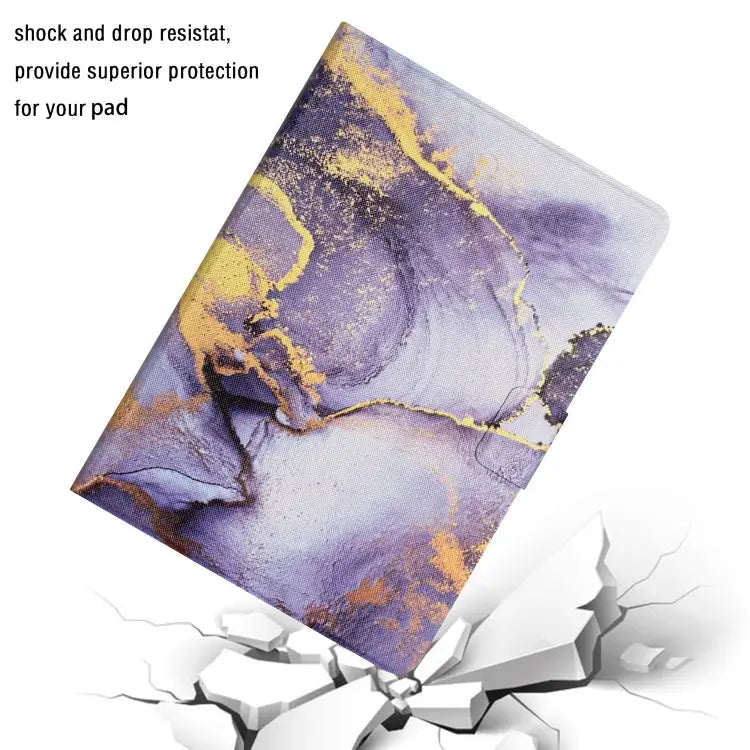 Marble Pattern Smart Leather Tablet Case For iPad mini 2024 / mini 6 - Apple Accessories