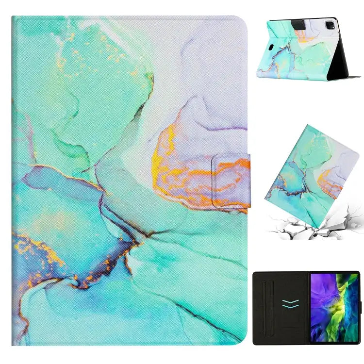 Marble Pattern Smart Leather Tablet Case For iPad Pro 10.5 2019 / 10.2 For iPad Pro 11 2020 For iPad Air / Air 2 / 9.7