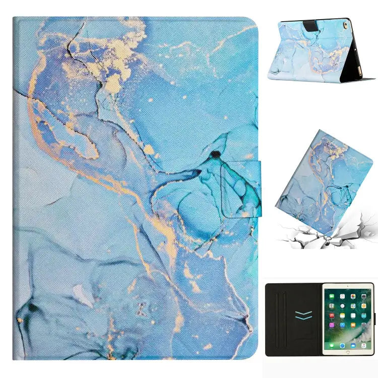 Marble Pattern Smart Leather Tablet Case For iPad Pro 10.5 2019 / 10.2 For iPad Pro 11 2020 For iPad Air / Air 2 / 9.7