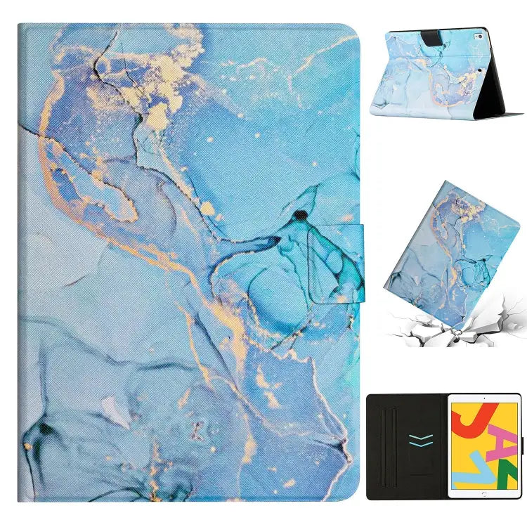 Marble Pattern Smart Leather Tablet Case For iPad Pro 10.5 2019 / 10.2 For iPad Pro 11 2020 For iPad Air / Air 2 / 9.7