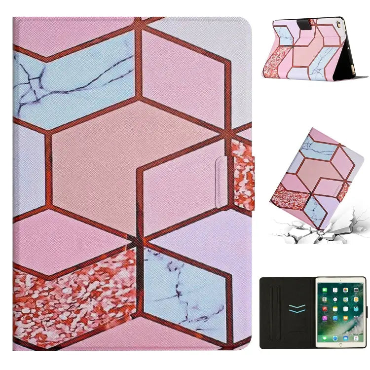 Marble Pattern Smart Leather Tablet Case For iPad Pro 10.5 2019 / 10.2 For iPad Pro 11 2020 For iPad Air / Air 2 / 9.7