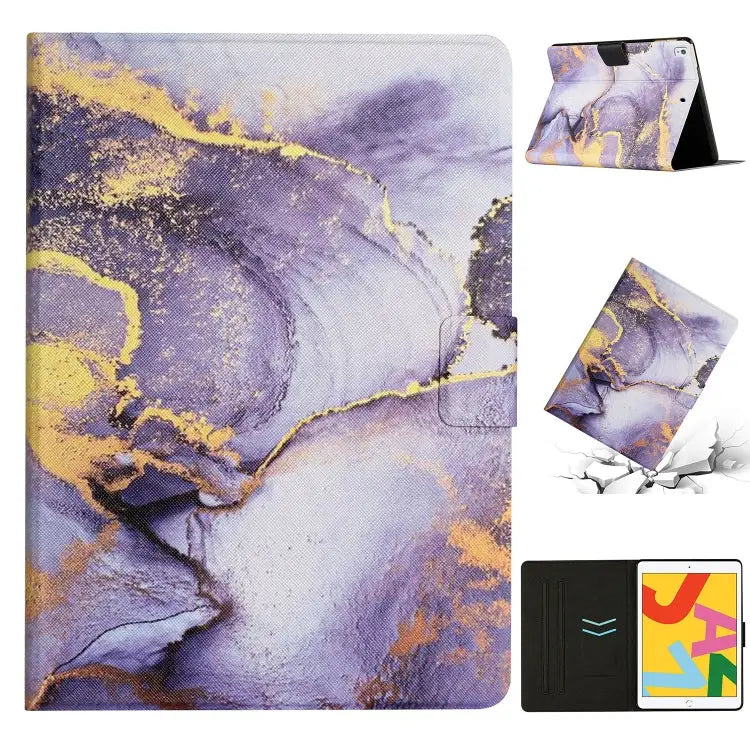 Marble Pattern Smart Leather Tablet Case For iPad Pro 10.5 2019 / 10.2 For iPad Pro 11 2020 For iPad Air / Air 2 / 9.7