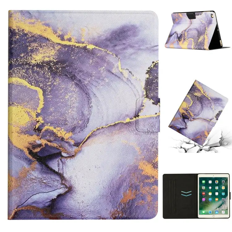 Marble Pattern Smart Leather Tablet Case For iPad Pro 10.5 2019 / 10.2 For iPad Pro 11 2020 For iPad Air / Air 2 / 9.7
