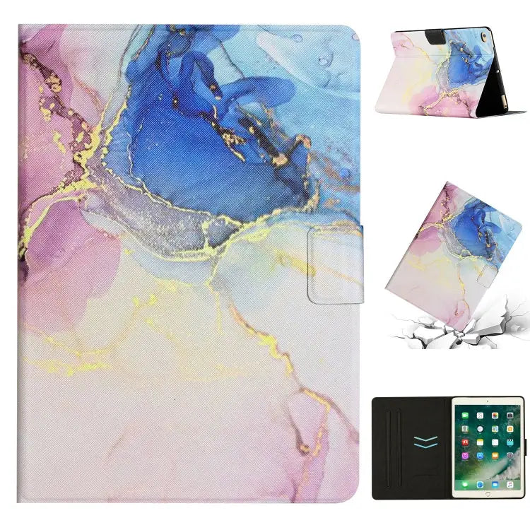 Marble Pattern Smart Leather Tablet Case For iPad Pro 10.5 2019 / 10.2 For iPad Pro 11 2020 For iPad Air / Air 2 / 9.7