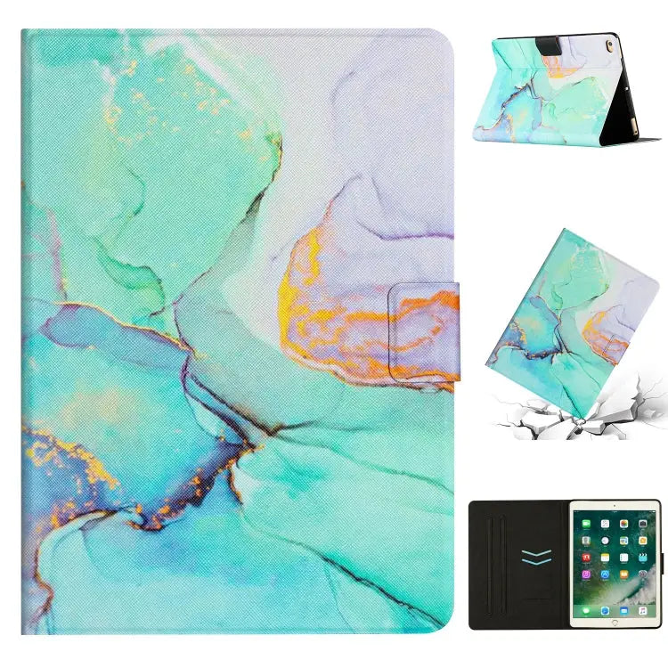 Marble Pattern Smart Leather Tablet Case For iPad Pro 10.5 2019 / 10.2 For iPad Pro 11 2020 For iPad Air / Air 2 / 9.7