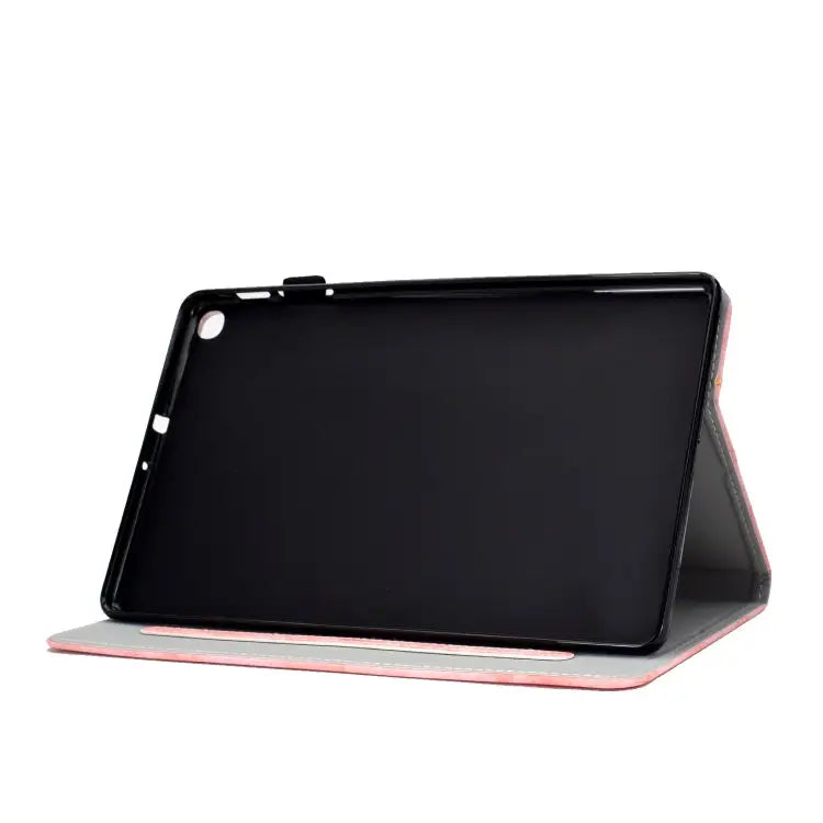 Marble Style Cloth Texture Leather Case with Bracket & Card Slot & Pen Slot & Anti Skid Strip For Samsung Galaxy Tab A7
