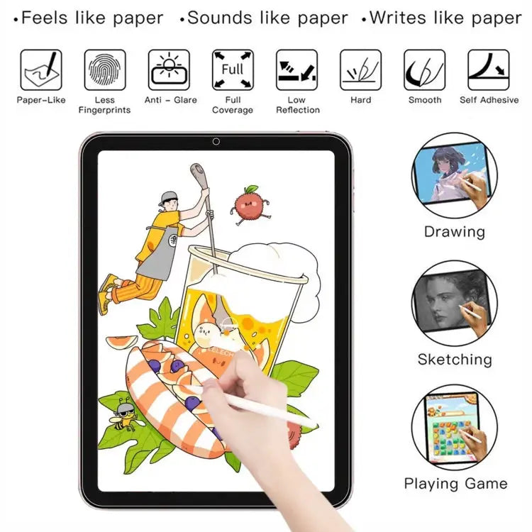 Matte Paperfeel Screen Protector For iPad mini 6 (1 PC) - For iPad mini 6 (1 PC) - Apple Accessories