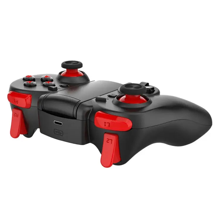 MB-838(X5Plus) Bluetooth 4.0 + 2.4G Wireless Dual-mode Gamepad with Retractable Bracket Support Android / IOS Direct