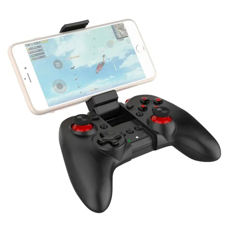 MB-838(X5Plus) Bluetooth 4.0 + 2.4G Wireless Dual-mode Gamepad with Retractable Bracket Support Android / IOS Direct