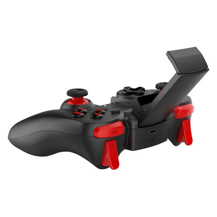 MB-838(X5Plus) Bluetooth 4.0 + 2.4G Wireless Dual-mode Gamepad with Retractable Bracket Support Android / IOS Direct