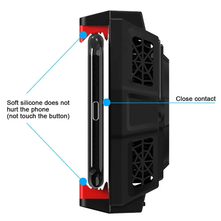 MB-F3 Mobile Phone Live Broadcast Gaming Semiconductor Radiator Back Clamp Cooling Fan MB-F3 - MB-F3