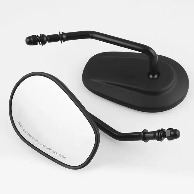 MB-MR008-BK Motorcycle Modified Rotatable Matt Rear View Mirror Set for Harley Davidson XL 883 1200 For Harley Davidson
