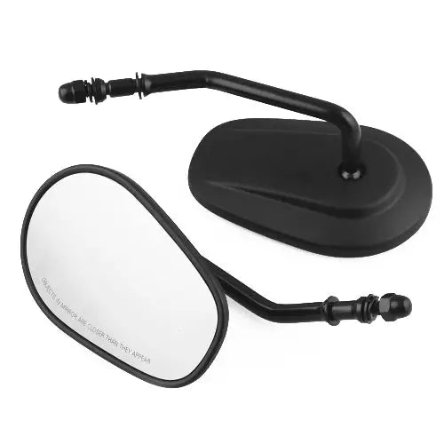 MB-MR008-BK Motorcycle Modified Rotatable Matt Rear View Mirror Set for Harley Davidson XL 883 1200 For Harley Davidson
