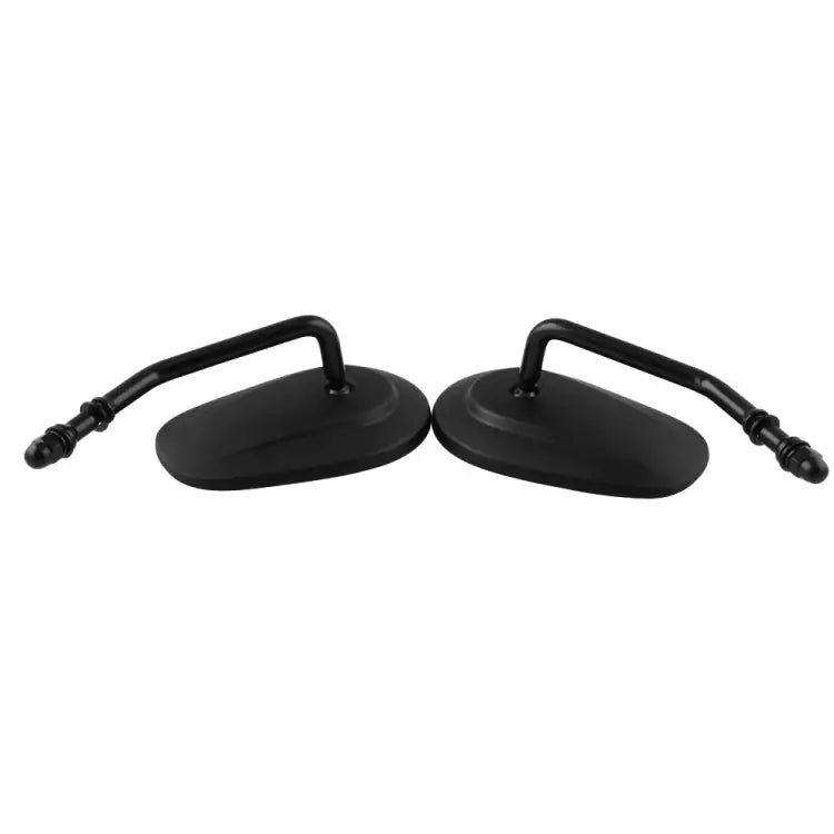 MB-MR008-BK Motorcycle Modified Rotatable Matt Rear View Mirror Set for Harley Davidson XL 883 1200 For Harley Davidson