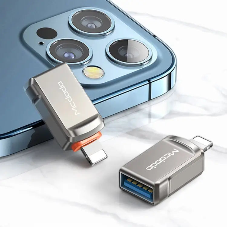 MCDODO USB 3.0 Female to 8 Pin Male OTG Converter USB Flash Disk 8 Pin - 8 Pin