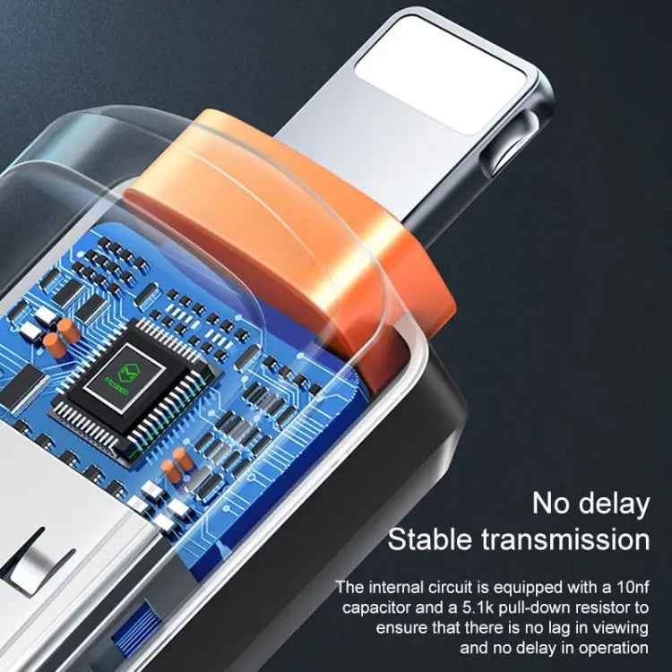MCDODO USB 3.0 Female to 8 Pin Male OTG Converter USB Flash Disk 8 Pin - 8 Pin