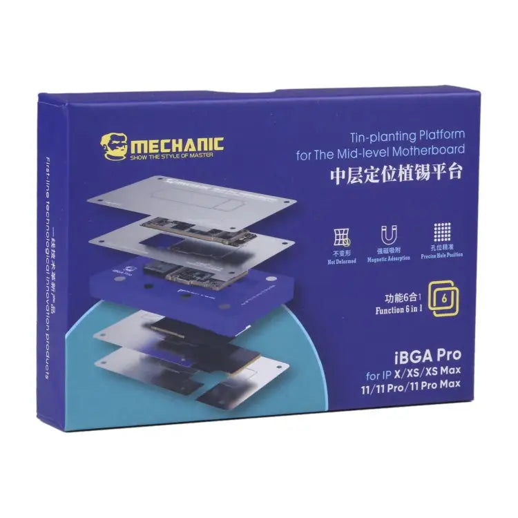 Mechanic iBGA Pro 6 in 1 Mid-level Positioning Planting Tin Platform - iBGA Pro