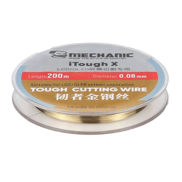 MECHANIC iTough X 200M 0.08MM LCD OLED Screen Cutting Wire MECHANIC 0.08MM 200M - MECHANIC 0.08MM 200M