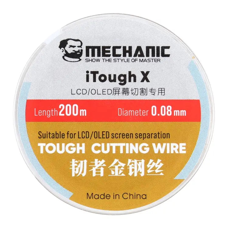 MECHANIC iTough X 200M 0.08MM LCD OLED Screen Cutting Wire MECHANIC 0.08MM 200M - MECHANIC 0.08MM 200M