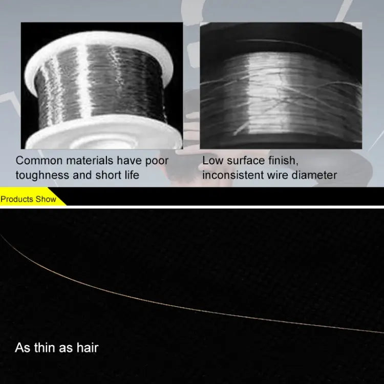 MECHANIC iTough X 200M 0.08MM LCD OLED Screen Cutting Wire MECHANIC 0.08MM 200M - MECHANIC 0.08MM 200M