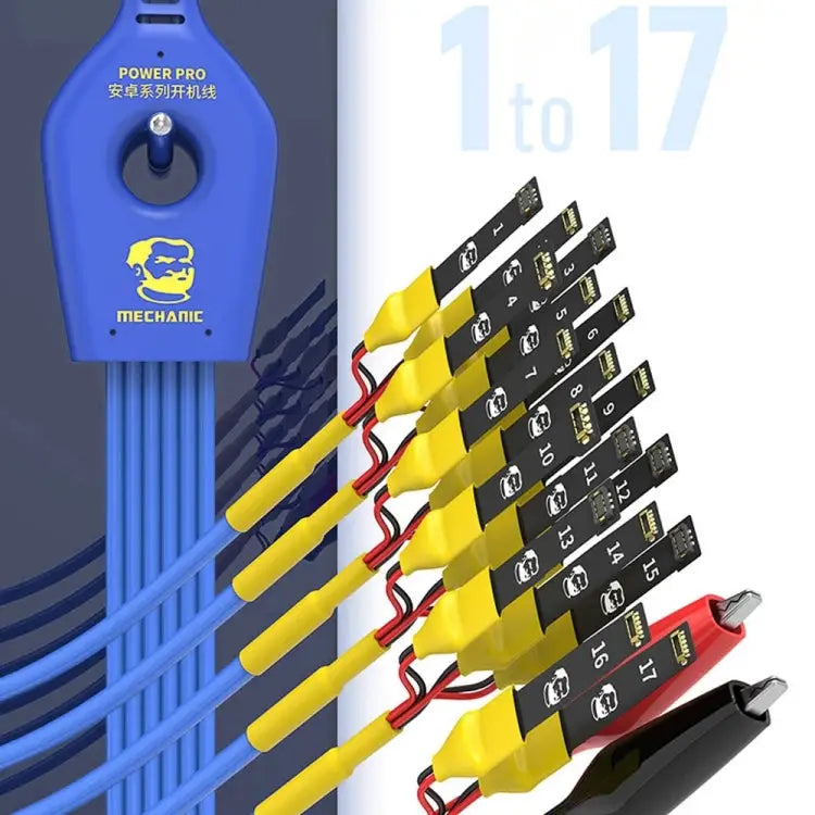 Mechanic Power Pro 17 in 1 Mobile Phone Power Supply Test Cable for Android Power Pro 17 in 1 - Power Pro 17 in 1