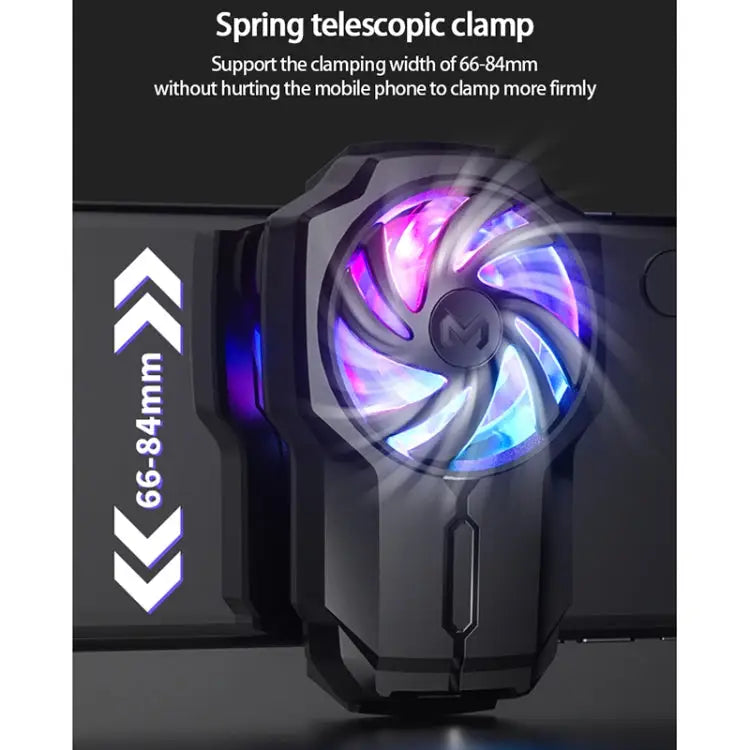 MeMo FL05 Fan Mobile Phone Radiator with Colorful Lights FL05 - FL05 - Apple Accessories