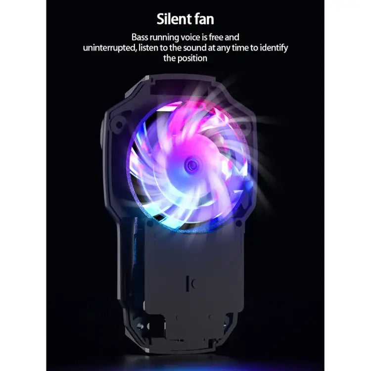 MeMo FL05 Fan Mobile Phone Radiator with Colorful Lights FL05 - FL05 - Apple Accessories