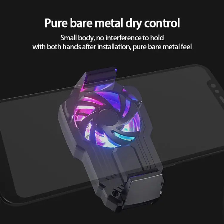 MeMo FL05 Fan Mobile Phone Radiator with Colorful Lights FL05 - FL05 - Apple Accessories
