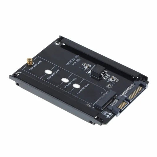 Metal Case CYB + M Socket 2 M.2 NGFF (SATA) SSD to 2.5 SATA Adapter for 2230/2242/2260/2280mm M2 NGFF SSD Solid State