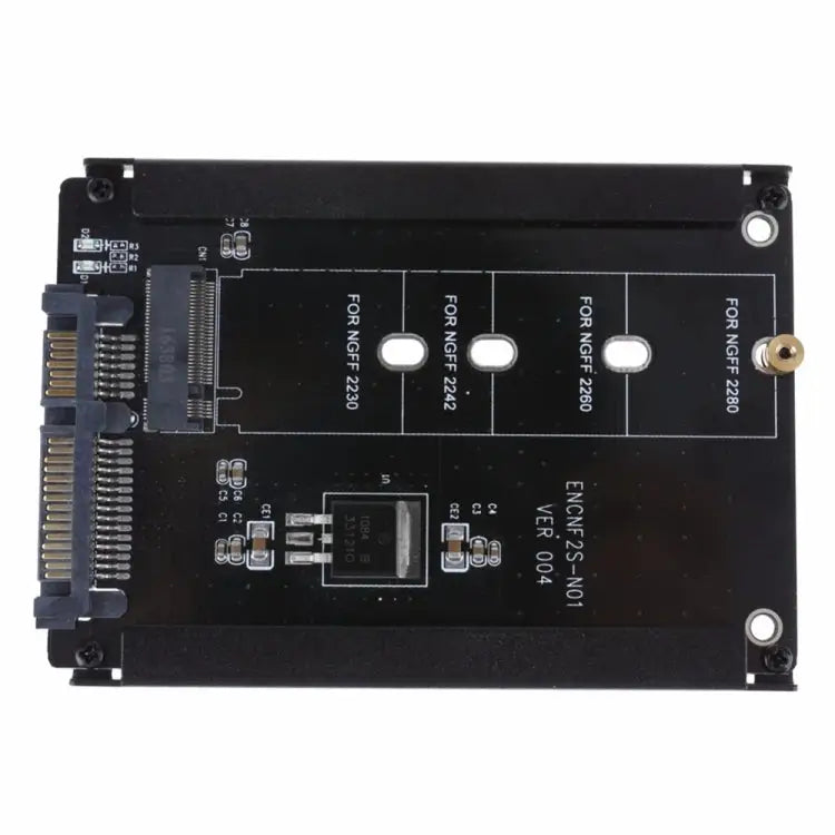 Metal Case CYB + M Socket 2 M.2 NGFF (SATA) SSD to 2.5 SATA Adapter for 2230/2242/2260/2280mm M2 NGFF SSD Solid State