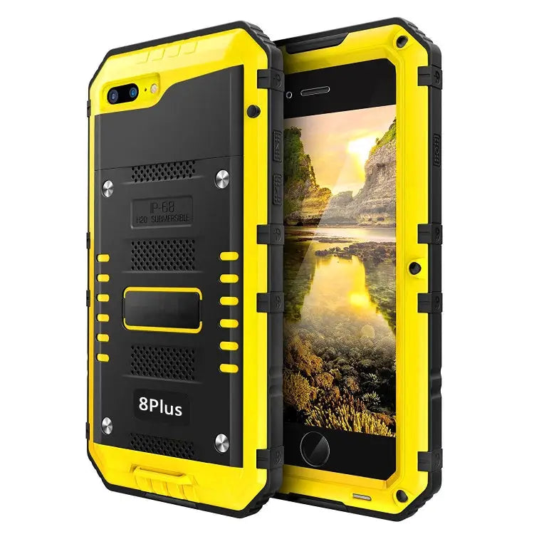 Metal + Silicone Phone Case with Screen Protector For iPhone 12 For iPhone 12 Pro For iPhone 12 Pro Max For iPhone SE