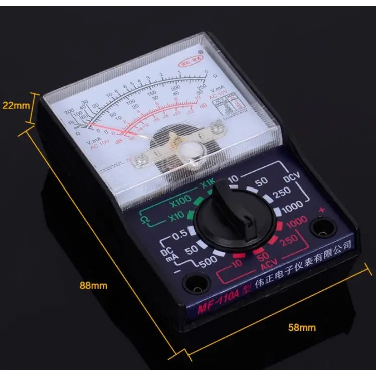 MF-110A Handheld Digital Multimeter Pointer Multimeter