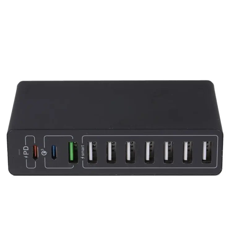 MFT-03Q 10 in 1 65W QC3.0 USB Smart Fast Charger EU Plug