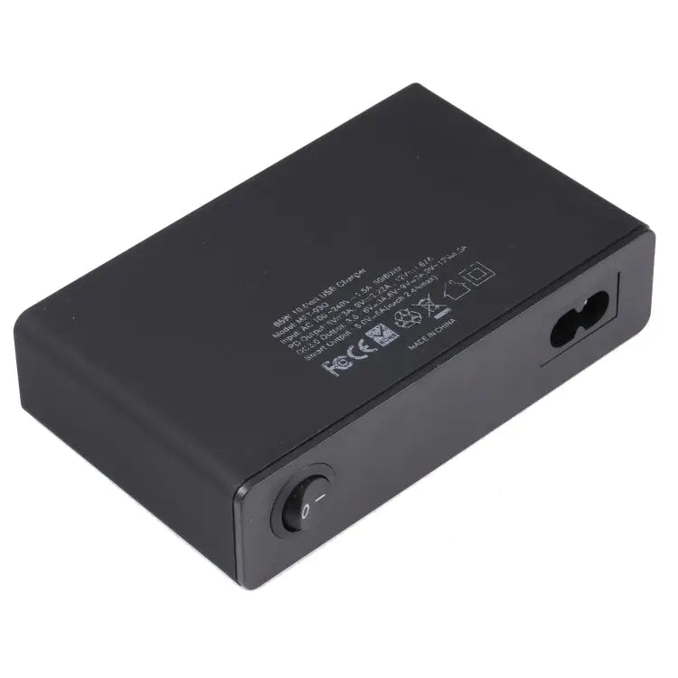 MFT-03Q 10 in 1 65W QC3.0 USB Smart Fast Charger EU Plug