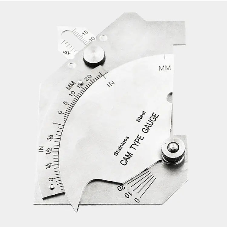 MG-8 Cam-type Stainless Steel Fillet Weld Gauge Multi-function Welding Inspection Ruler MG-8 - MG-8
