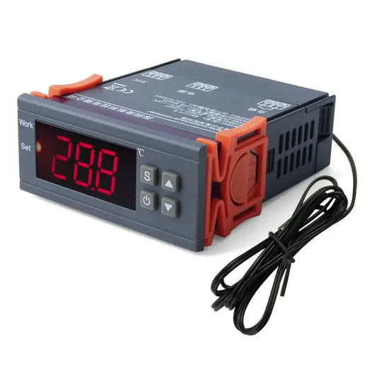 MH-1210W Digital LCD Temperature Controller Thermocouple Thermostat Regulator with Sensor Termometer Temperature Range: