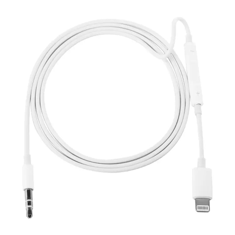 MH021 1m 8 Pin to 3.5mm AUX Audio Cable Support Line Control - MH021