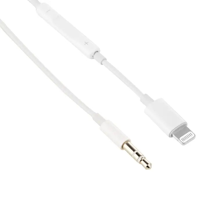 MH021 1m 8 Pin to 3.5mm AUX Audio Cable Support Line Control - MH021