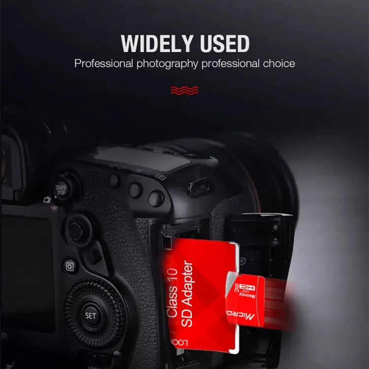 MICRODATA 128GB Class10 Red and Grey TF(Micro SD) Memory Card - 128GB