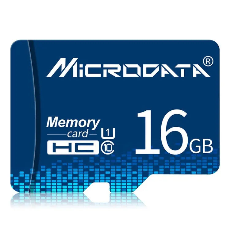 MICRODATA 16GB U1 Blue TF(Micro SD) Memory Card - 16GB