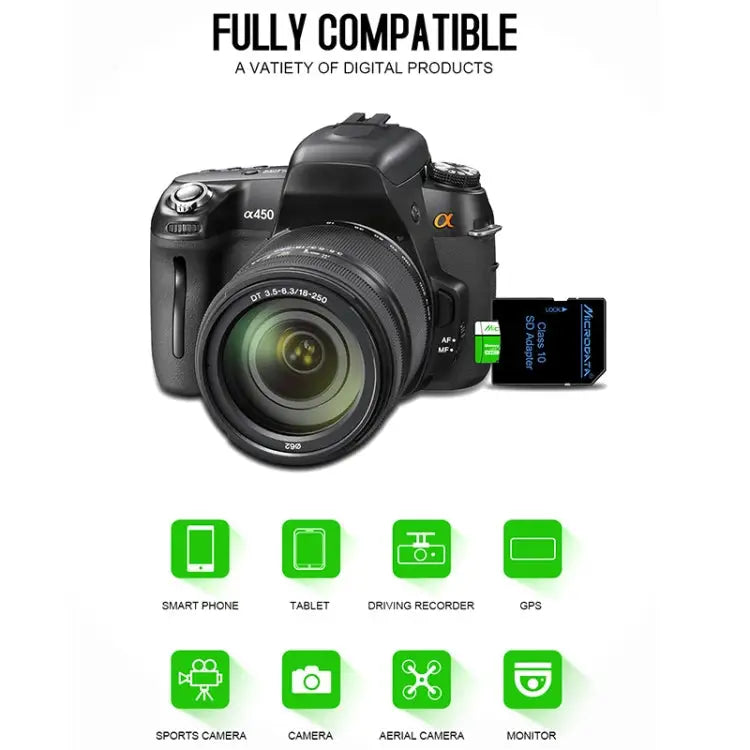 MICRODATA 16GB U1 Green and White TF(Micro SD) Memory Card 16GB - 16GB