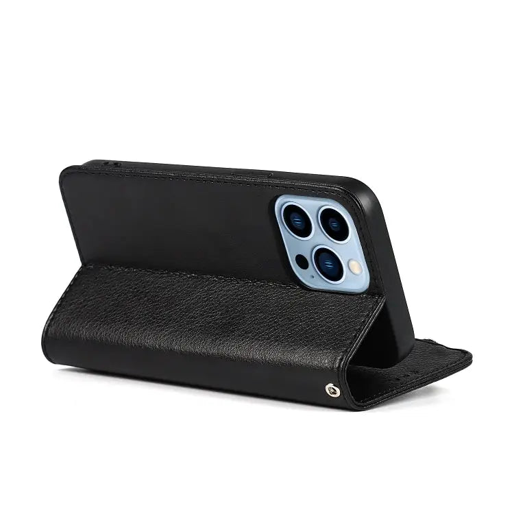 Microfiber Zipper Horizontal Flip Leather Case with Holder & Card Slots & Wallet For iPhone 13 mini For iPhone 13
