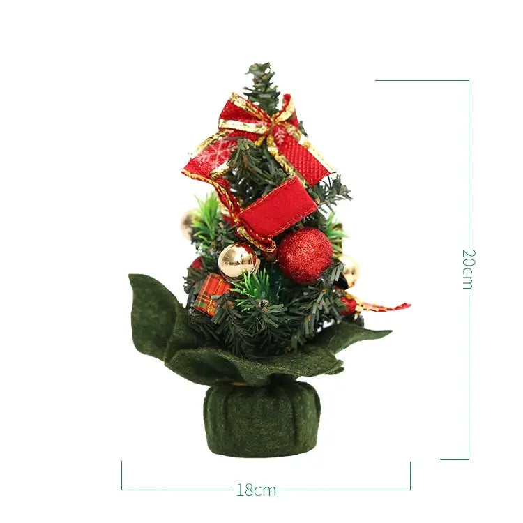 Mini Christmas Trees Xmas Decorations Size: 20 * 18cm 20cm - 20cm