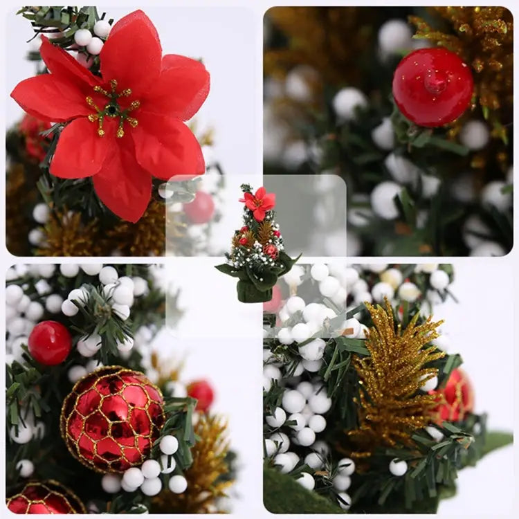 Mini Christmas Trees Xmas Decorations Size: 20 * 18cm 20cm - 20cm