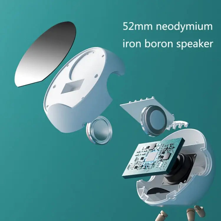 Mini Desktop Multi-Function Smart Wireless Charging Bluetooth Speaker with Alarm Clock & Phone Holder Function - Pink