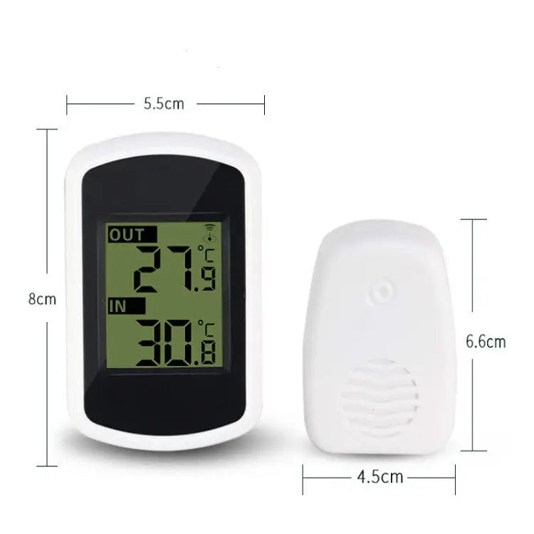 Mini High Precision Wireless Indoor and Outdoor Digital Thermometer Wireless Thermometer - Wireless Thermometer