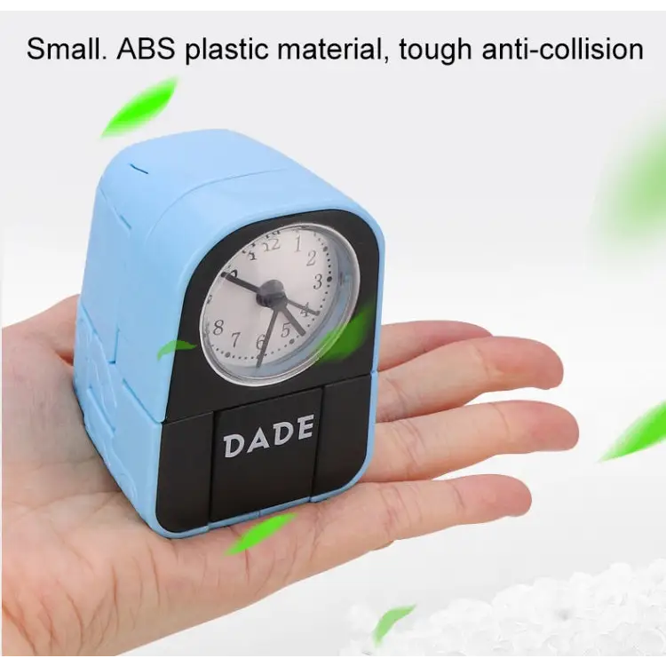 Mini Manual Child Deformation Alarm Clock Robot Toy