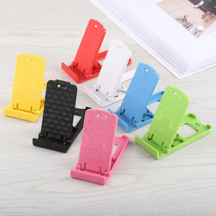 Mini Universal Adjustable Foldable Phone Desk Holder Random Color Delivery - 1pc