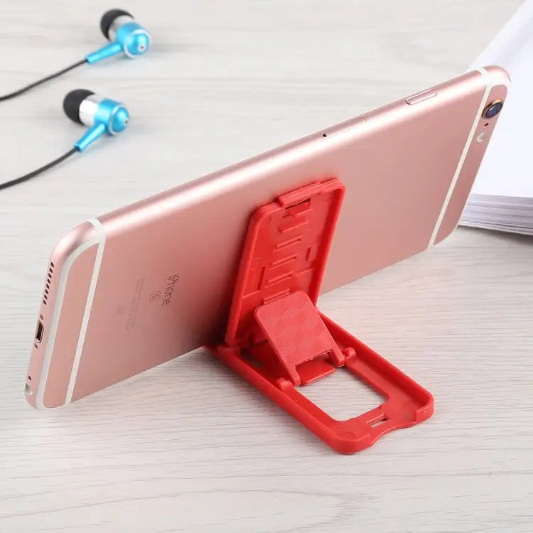 Mini Universal Adjustable Foldable Phone Desk Holder Random Color Delivery - 1pc