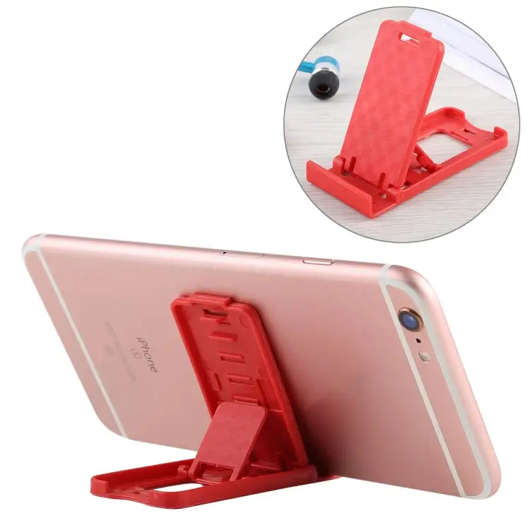 Mini Universal Adjustable Foldable Phone Desk Holder Random Color Delivery - 1pc